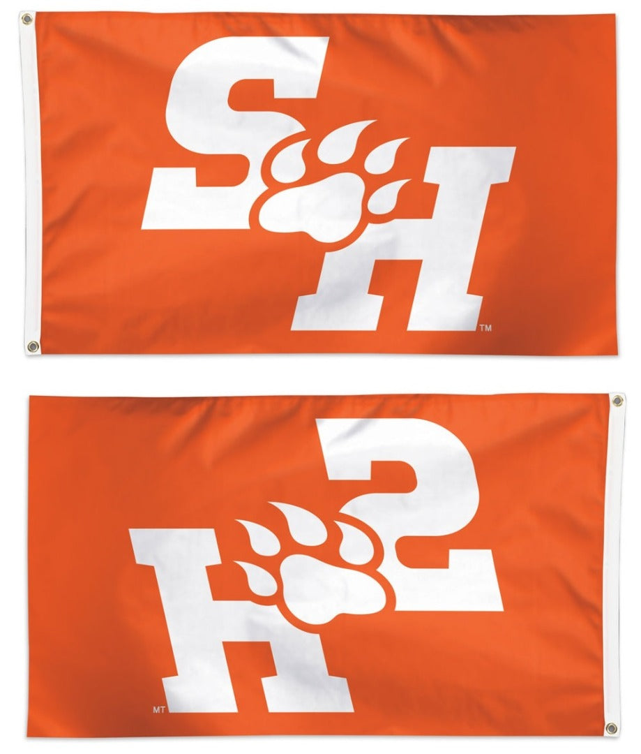 Sam Houston State Flag 3x5 Flag Orange Logo