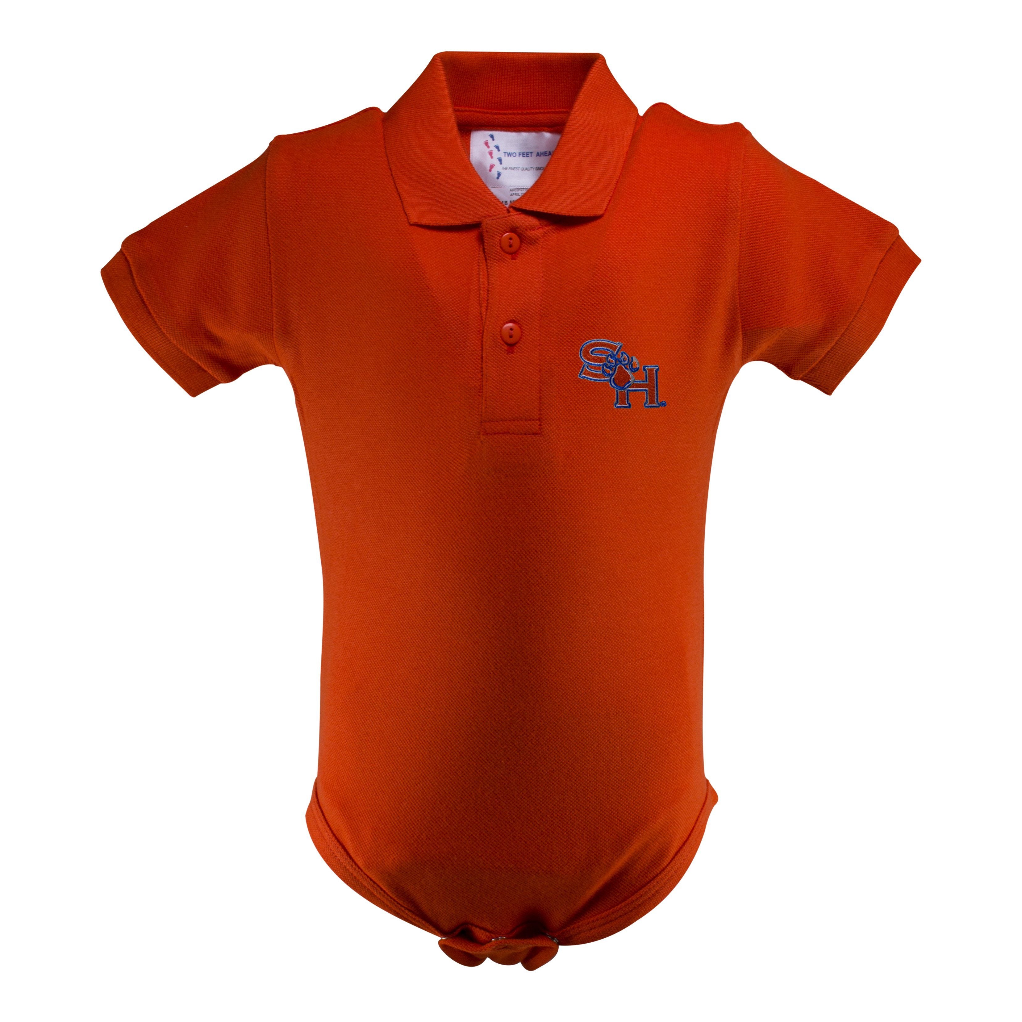 Sam Houston Golf Shirt Romper | Two Feet Ahead