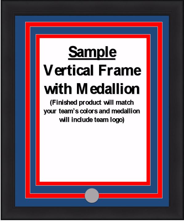 NHL Hockey Photo Picture Frame Kit - Los Angeles Kings (Silver Matting, White Trim) 5