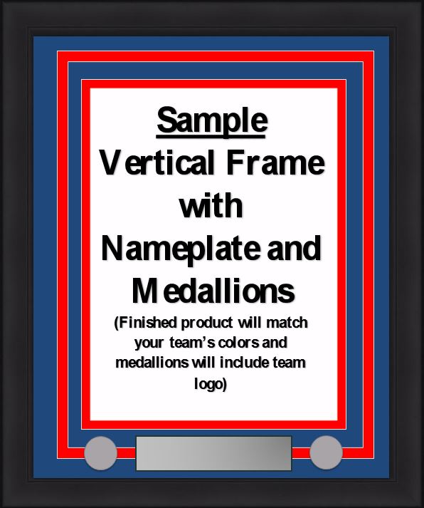 NHL Hockey Photo Picture Frame Kit - Los Angeles Kings (Silver Matting, White Trim) 7