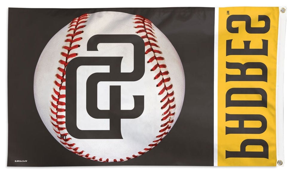 San Diego Padres Flag 3x5 Baseball Logo