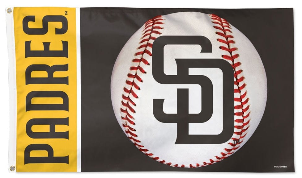 San Diego Padres Flag 3x5 Baseball Logo