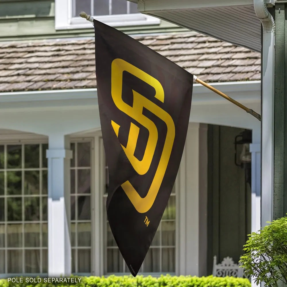 San Diego Padres Flag SD Logo Vertical House Banner