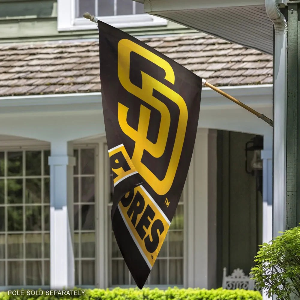 San Diego Padres Flag Vertical House Banner