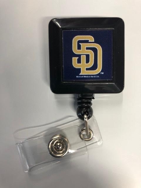 San Diego Padres Reel Retractable ID Holder