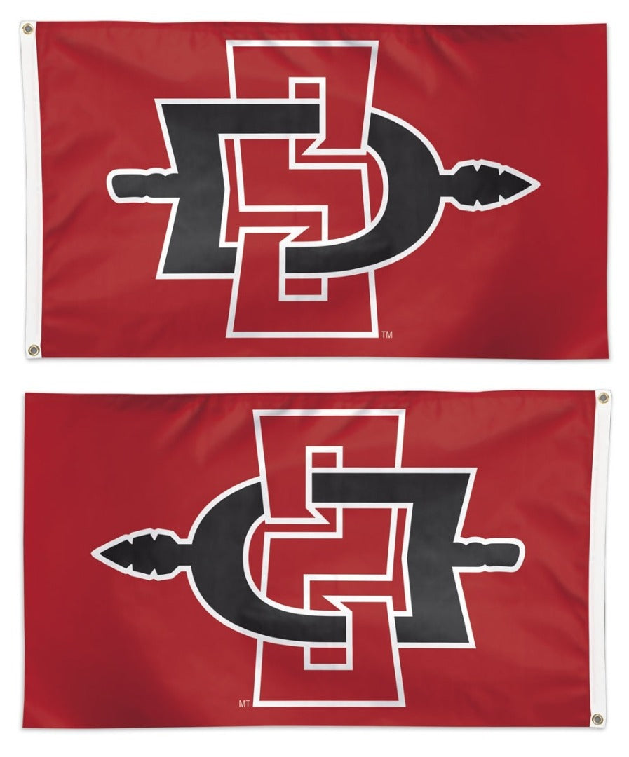 San Diego State University Flag 3x5 Aztecs