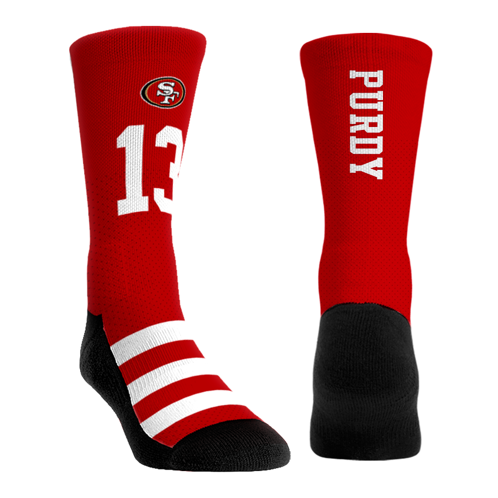 Brock Purdy - San Francisco 49ers  - Jersey (Red) | Rock 'Em Socks