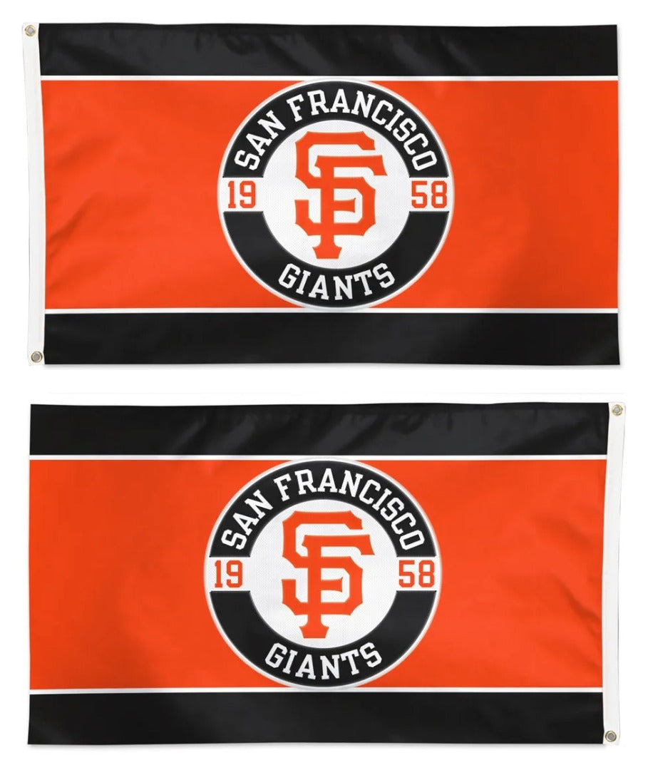 San Francisco Giants Embroidered Flag 2 Sided