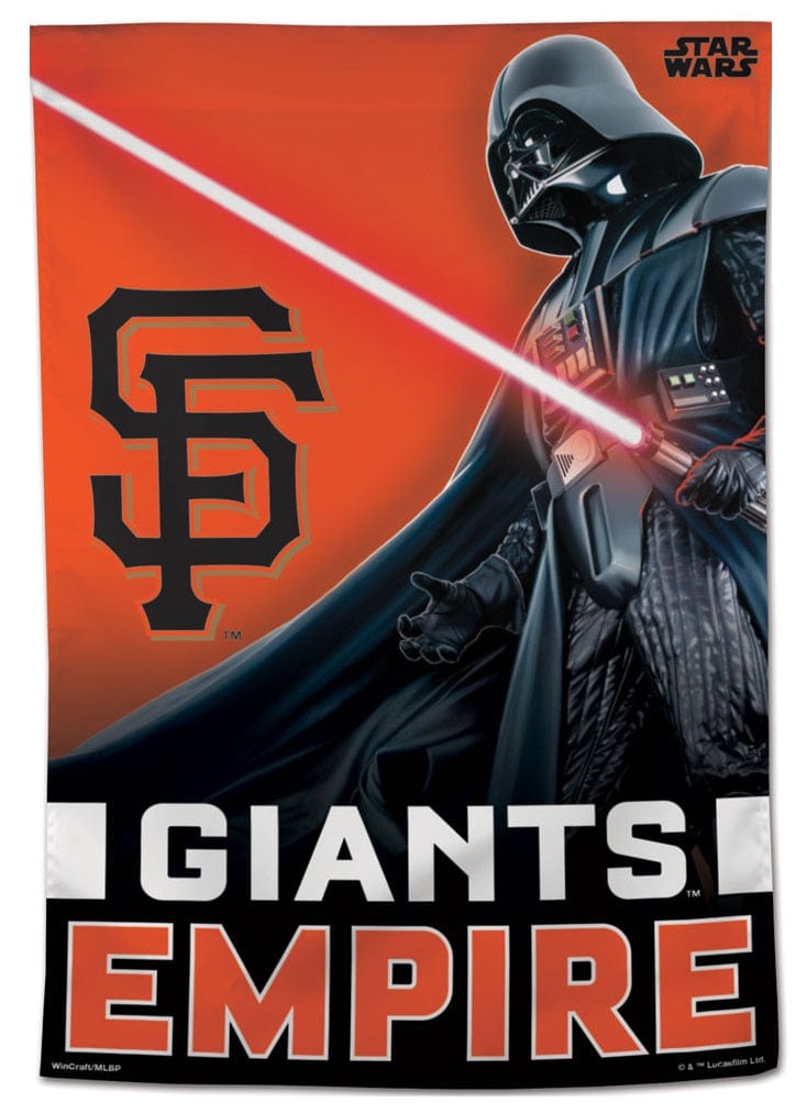 San Francisco Giants Empire Banner Darth Vader Flag