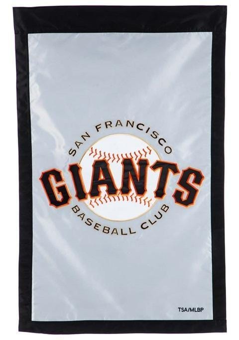 San Francisco Giants Flag 2 Sided Applique House Banner