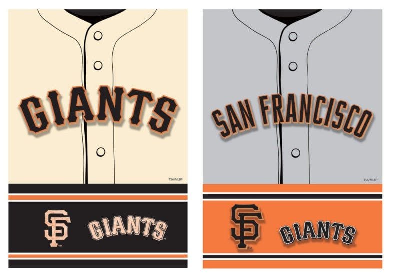 San Francisco Giants Jersey Banner 2 Sided