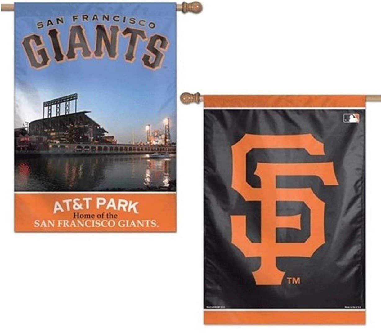 San Francisco Giants Flag 2 Sided Vertical Banner Stadium