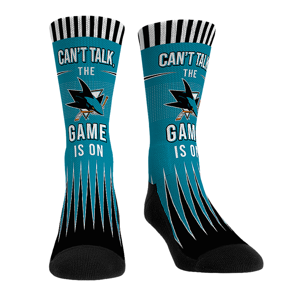 San Jose Sharks - Can't Talk | Rock 'Em Socks