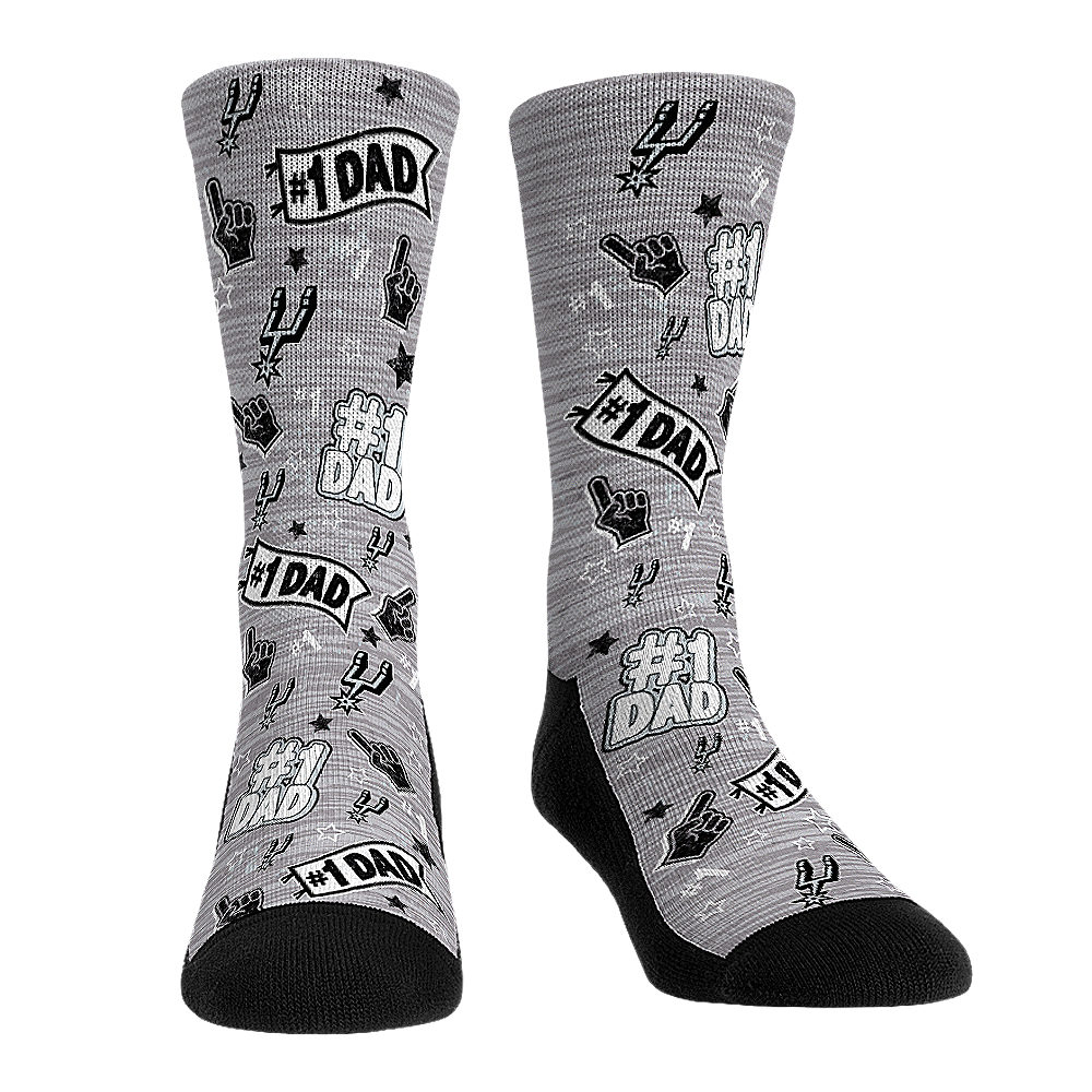 San Antonio Spurs - #1 Dad | Rock 'Em Socks