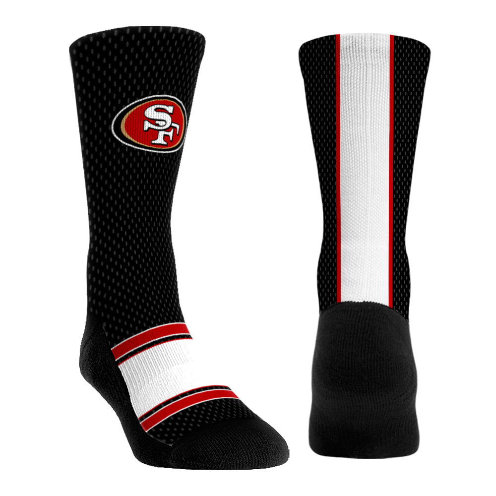 San Francisco 49ers - Custom Jersey | Rock 'Em Socks