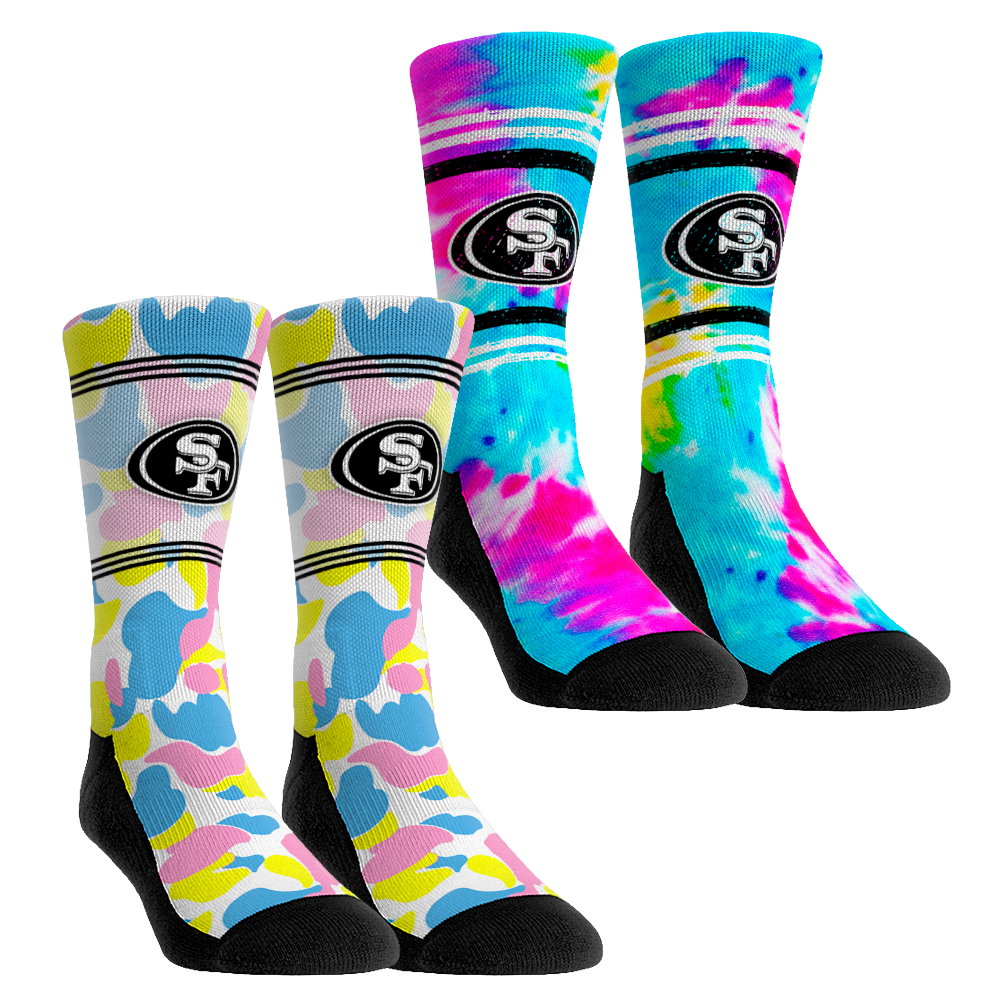 San Francisco 49ers - Easter 2-Pack | Rock 'Em Socks