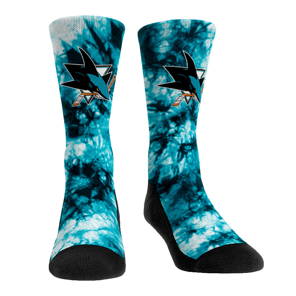 San Jose Sharks - Team Tie Dye | Rock 'Em Socks