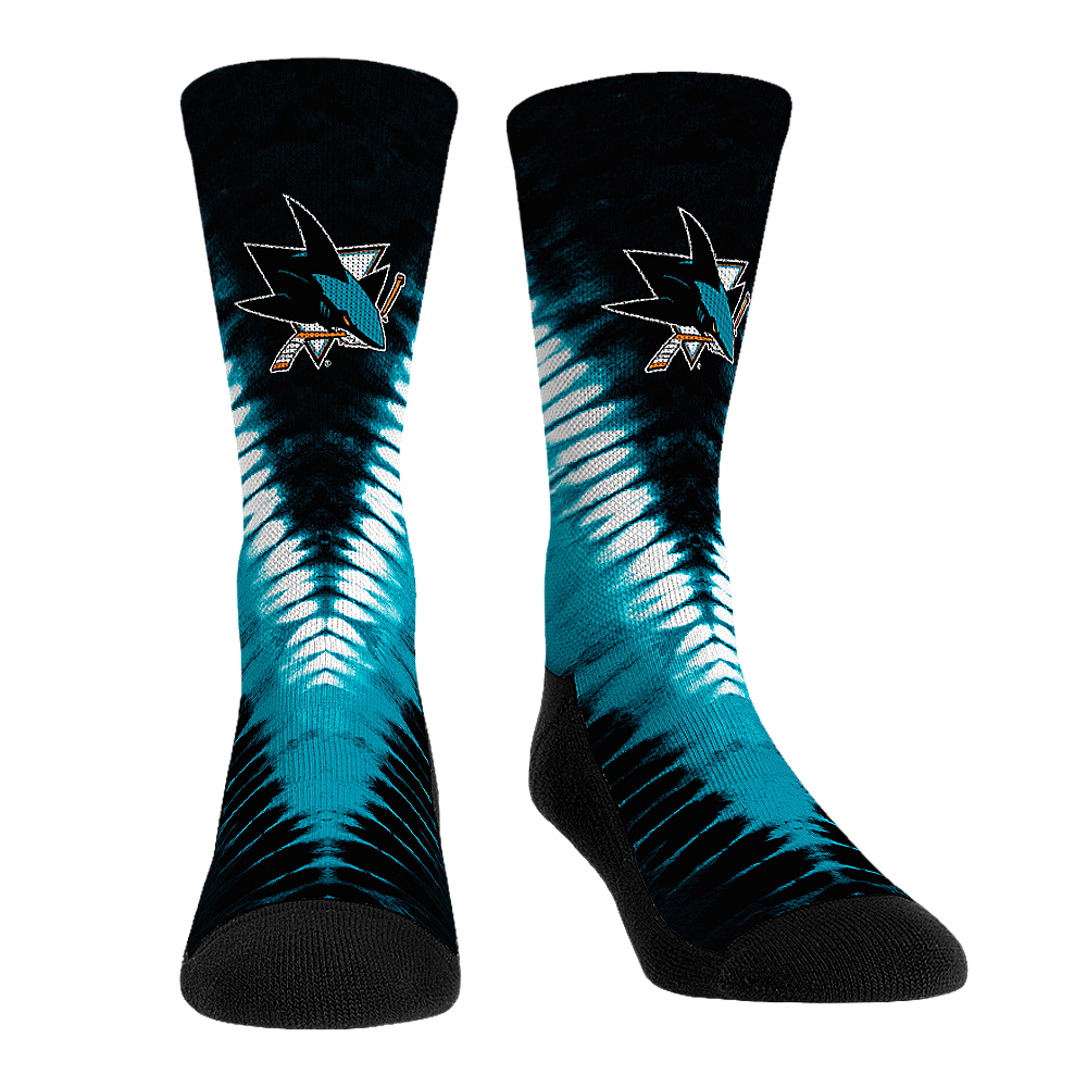 San Jose Sharks - V Shape Tie Dye | Rock 'Em Socks