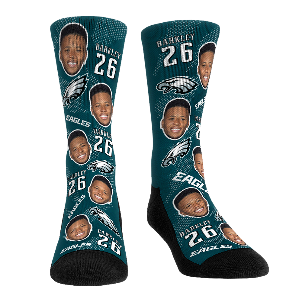 Saquon Barkley - Philadelphia Eagles - Football Guy | Rock 'Em Socks 1