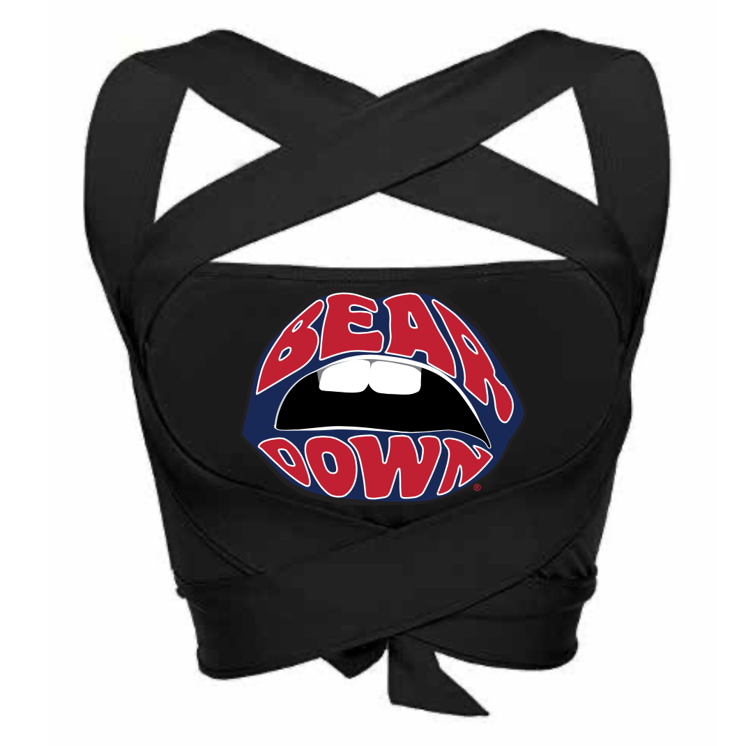 University of Arizona Black Multiway Bandeau Top | lojobands 4