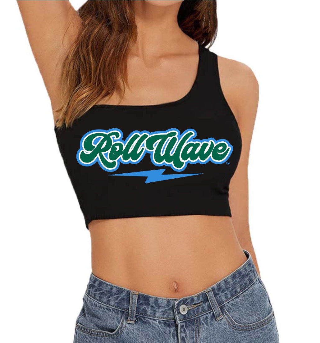 Tulane Lightning One Shoulder Top | lojobands 3