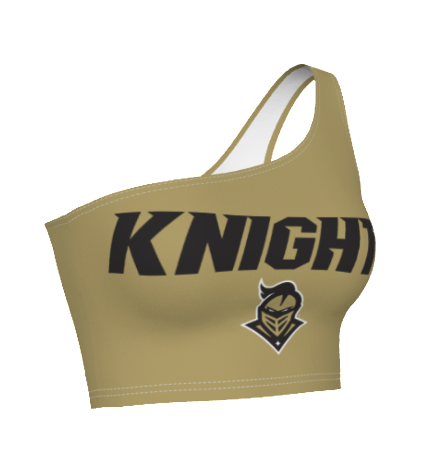 UCF Gold One Shoulder Top | lojobands 4