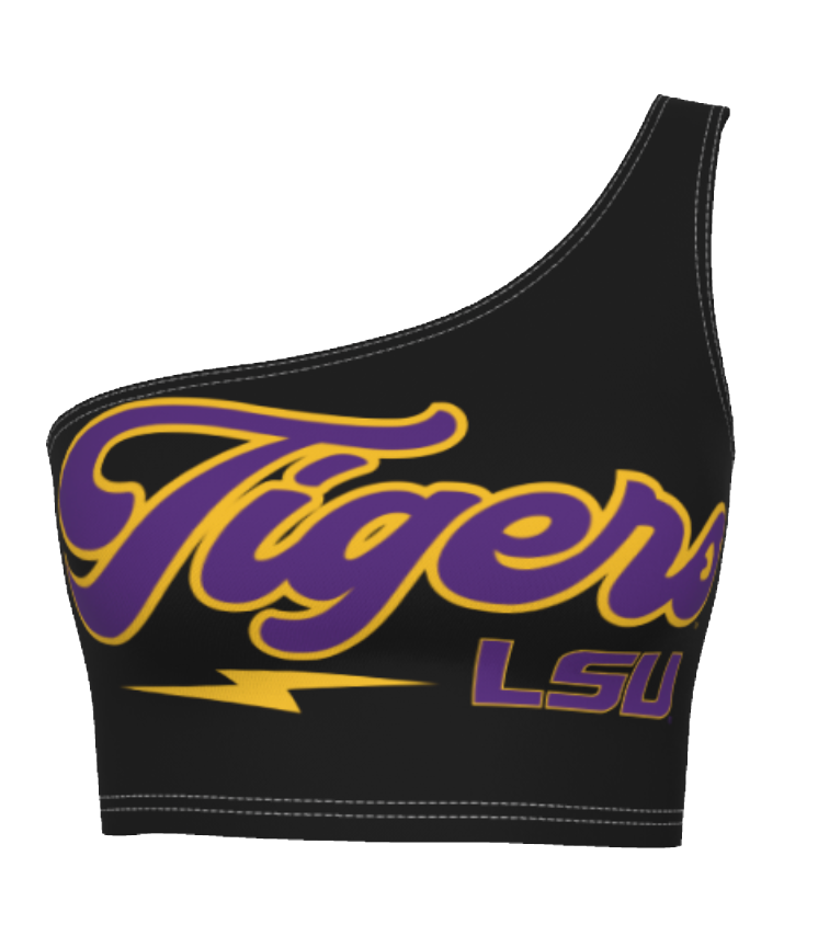 LSU Lightning One Shoulder Top 3