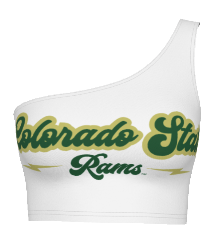 Colorado State One Shoulder Top | lojobands 3