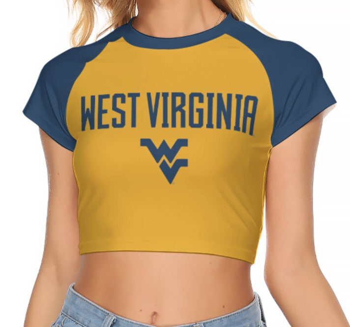 West Virginia Mountaineers Gold Team Tee 4