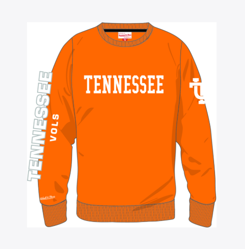Tennessee Volunteers - NCAA There And Back Fleece Crew Sewater 3