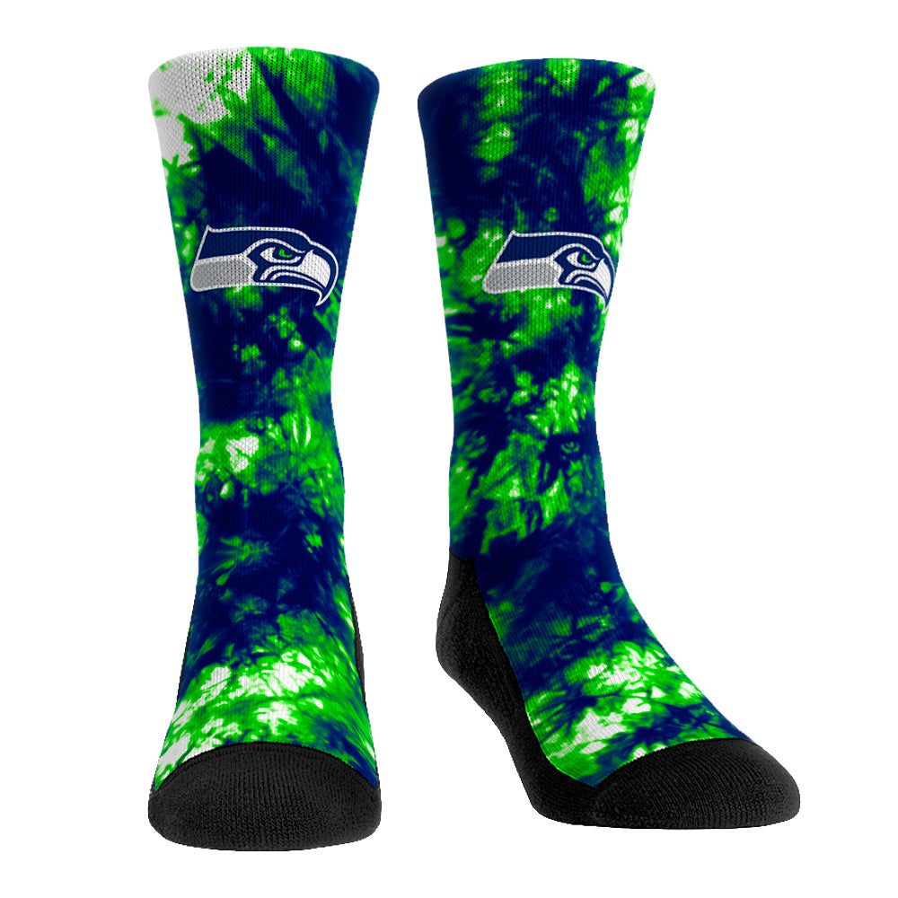 Seattle Seahawks - Team Tie Dye | Rock 'Em Socks