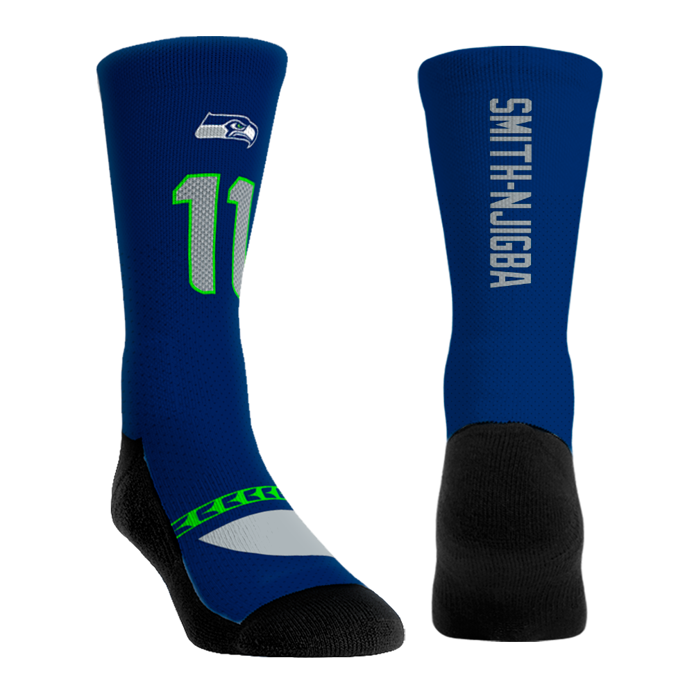 Jaxon Smith Njigba - Seattle Seahawks  - Jersey (Navy) | Rock 'Em Socks