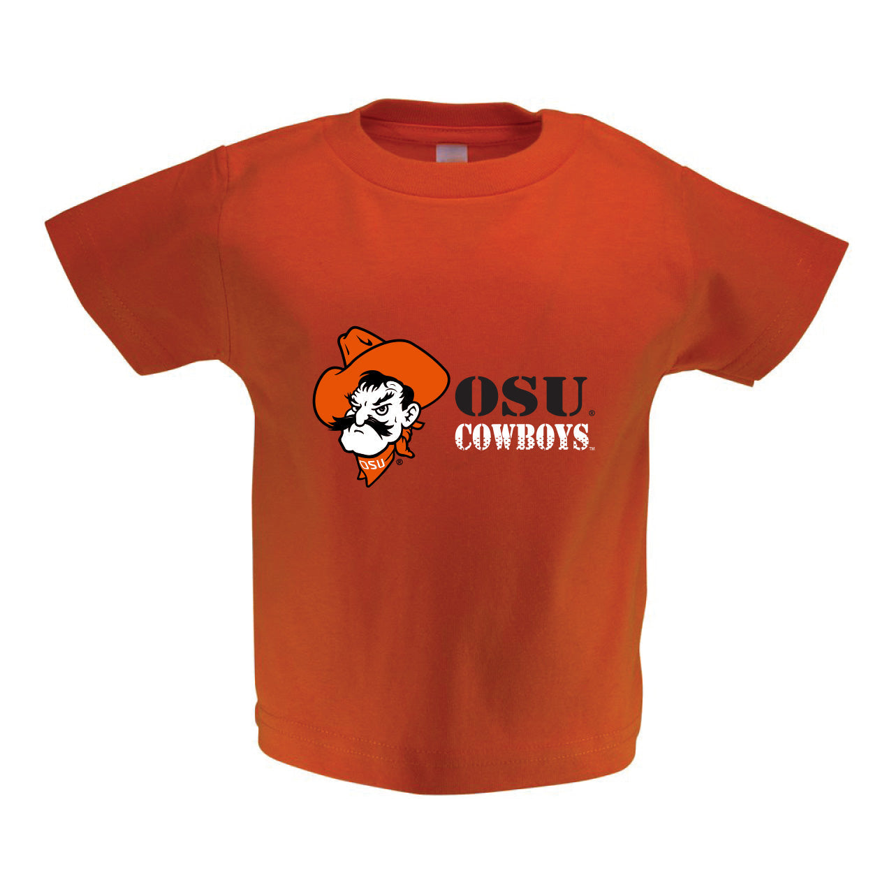 Oklahoma State Toddler Short Sleeve T Shirt Print | Two Feet Ahead
