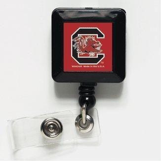 South Carolina Gamecocks Reel Retractable Badge Holder