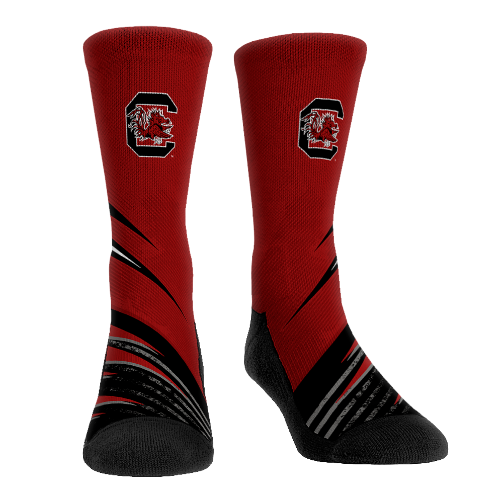South Carolina Gamecocks - Slash Slant | Rock 'Em Socks 1