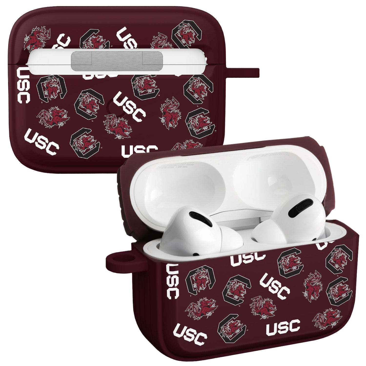 South Carolina Gamecocks HDX AirPods Pro 1 & 2 Case Cover 5