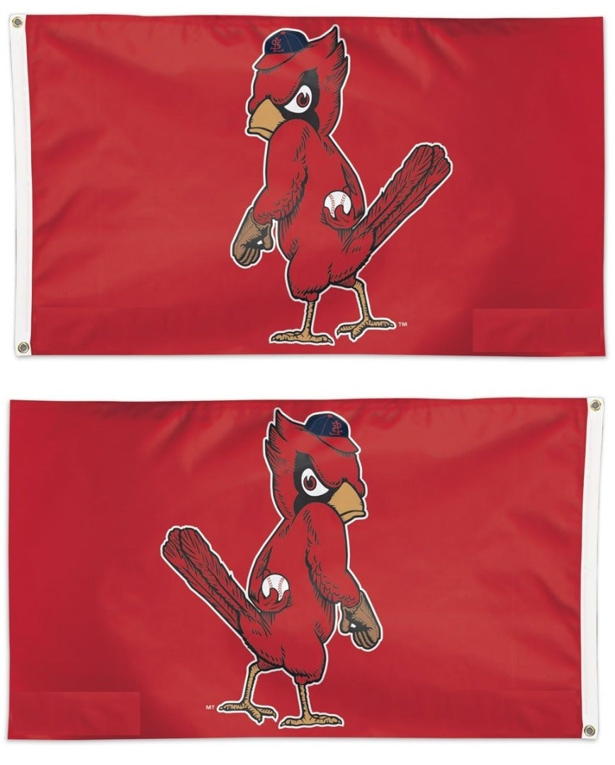 St Louis Cardinals Cooperstown Flag 3x5 Logo