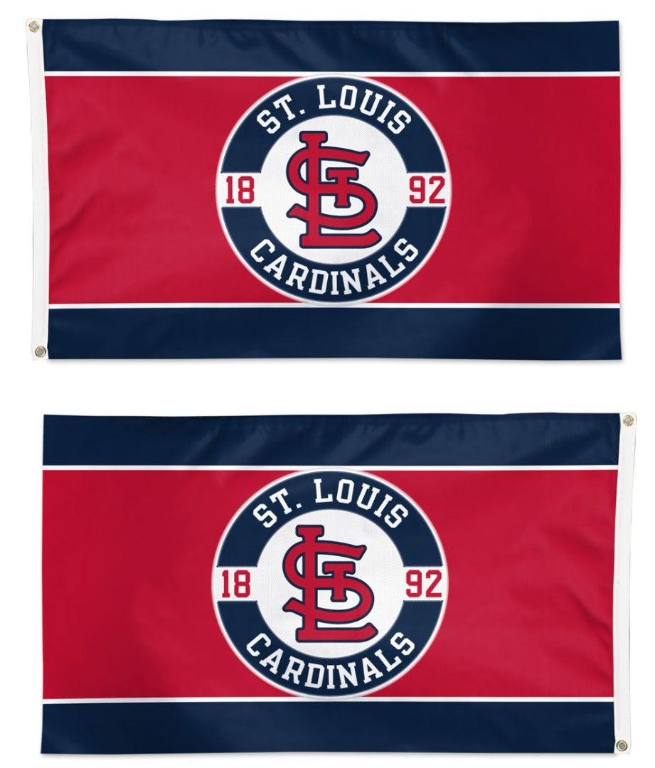 St Louis Cardinals Embroidered Flag 2 Sided 3x5