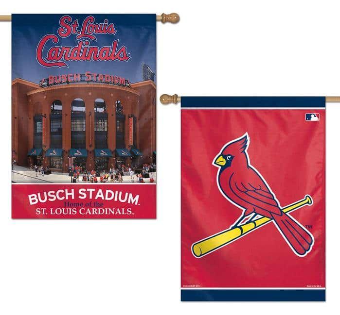 St Louis Cardinals Flag 2 Sided House Banner Double Logo
