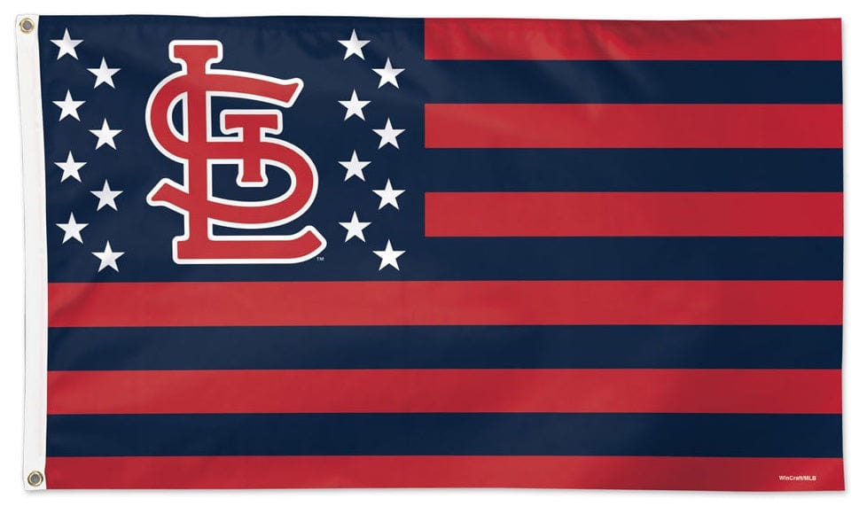 St Louis Cardinals Flag 3x5 Americana Stars and Stripes