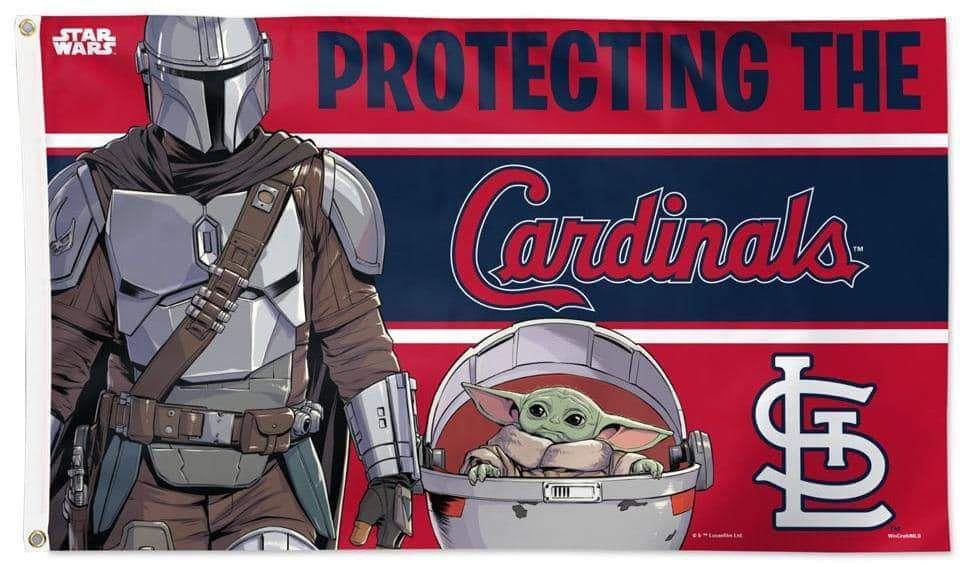 St Louis Cardinals Flag 3x5 Protecting The Cardinals Star Wars
