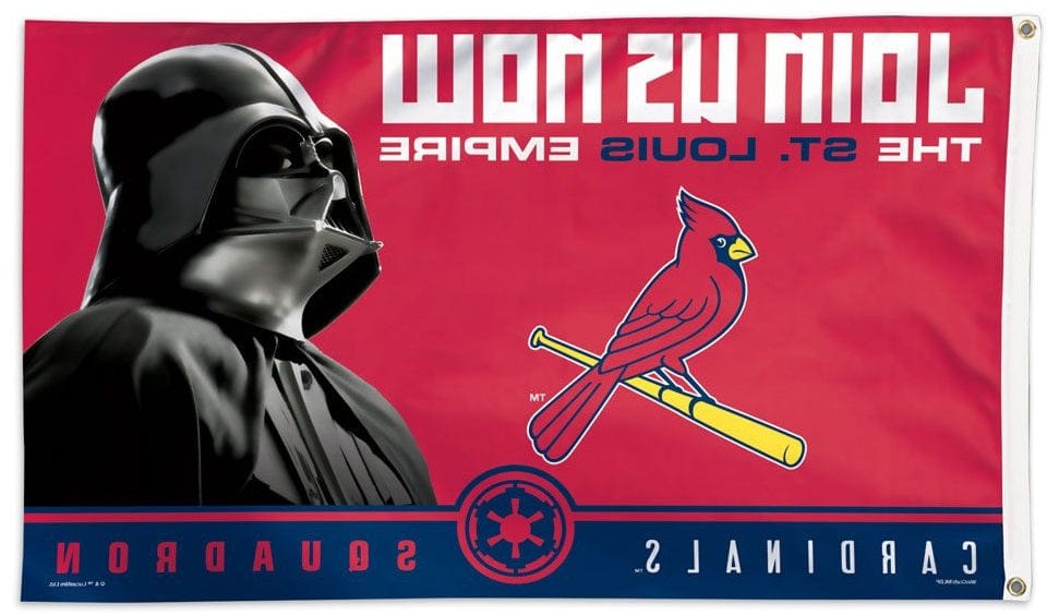St Louis Cardinals Flag 3x5 Squadron Empire Darth Vader