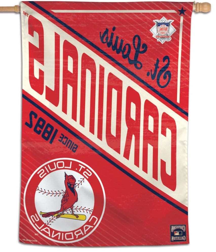 St Louis Cardinals Flag Cooperstown Throwback House Banner