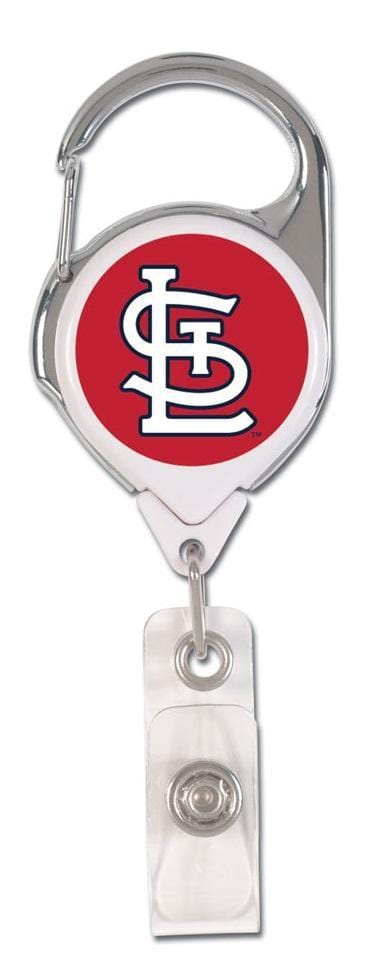 St Louis Cardinals Reel 2 Sided Premium Badge Holder 1
