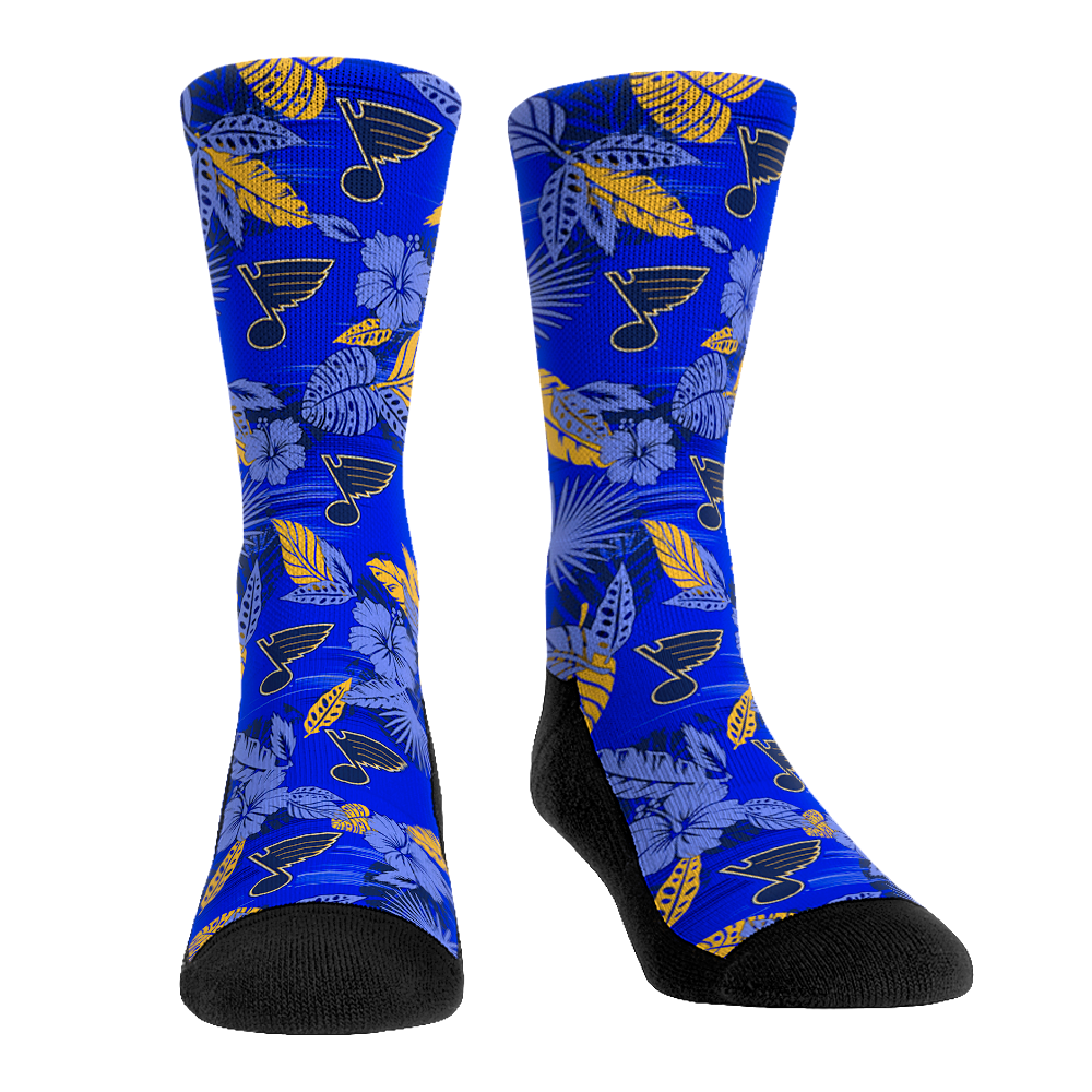 St. Louis Blues - Floral | Rock 'Em Socks