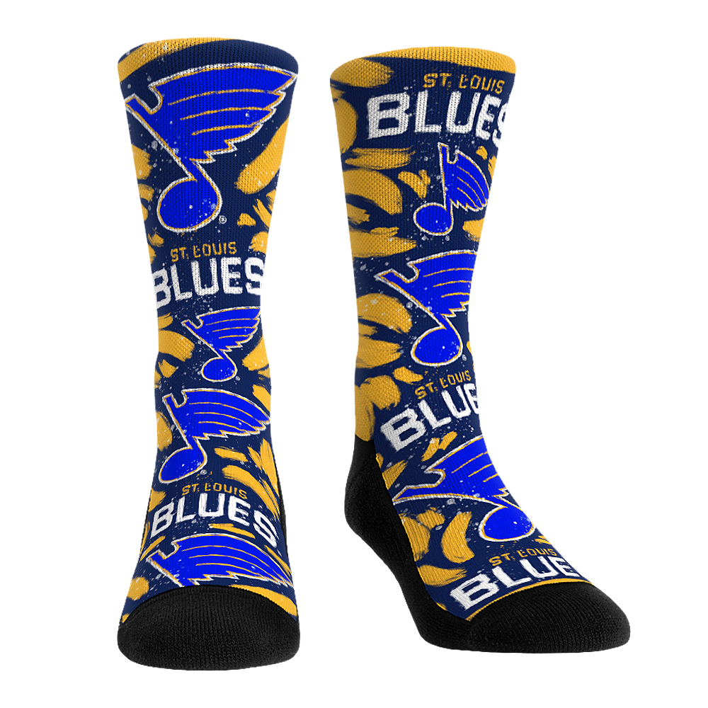 St. Louis Blues - Logo Paint | Rock 'Em Socks