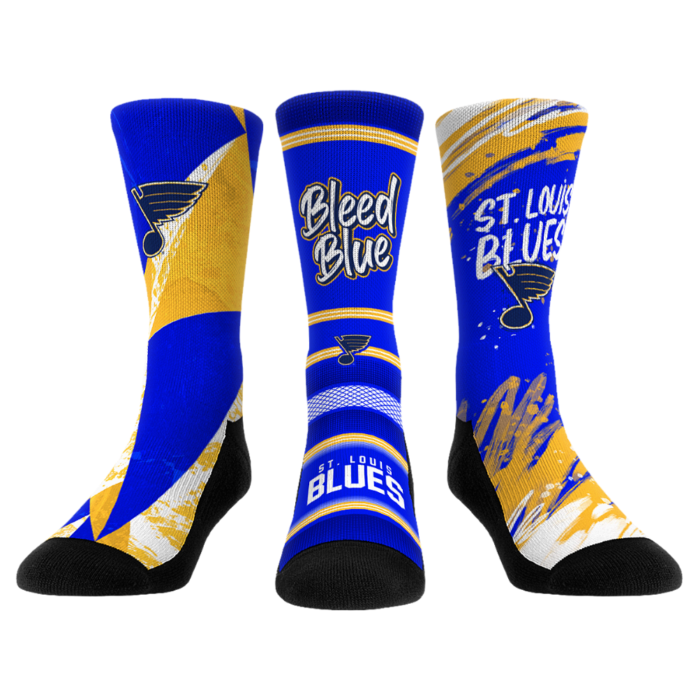 St. Louis Blues - Power Play 3-Pack | Rock 'Em Socks