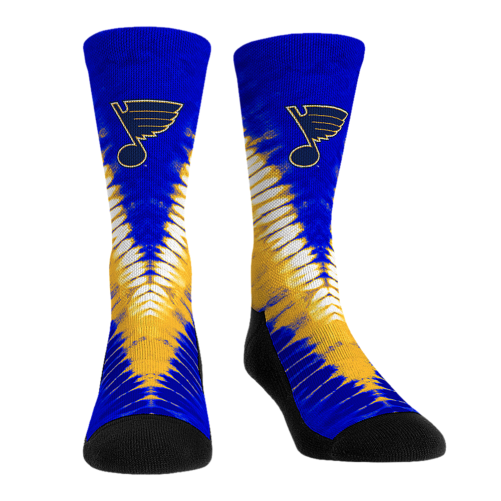 St. Louis Blues - V Shape Tie Dye | Rock 'Em Socks