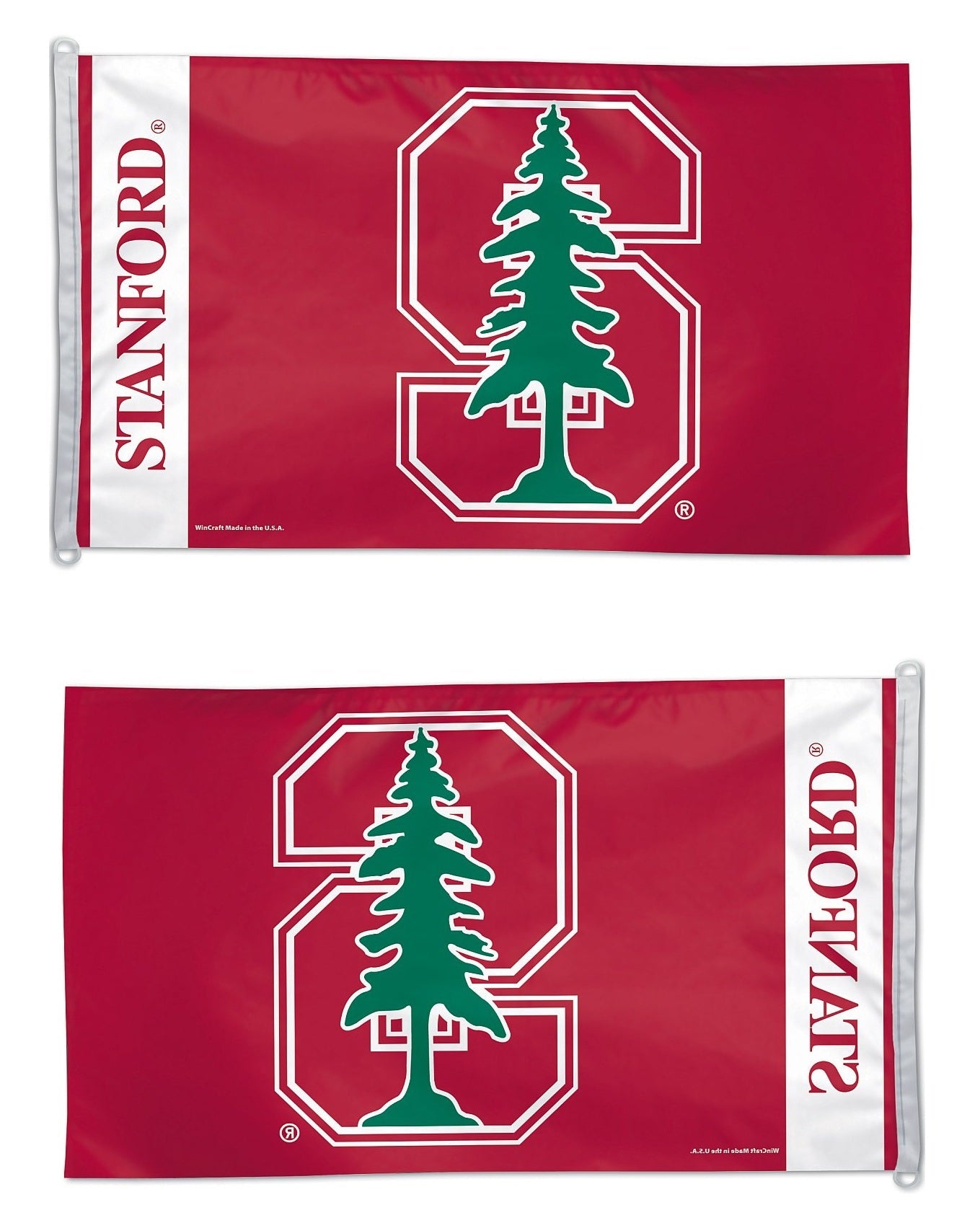 Stanford Cardinals 3x5 Flag D-Rings