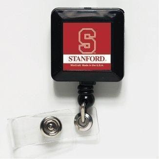 Stanford Cardinals Reel Name Badge Holder Retractable